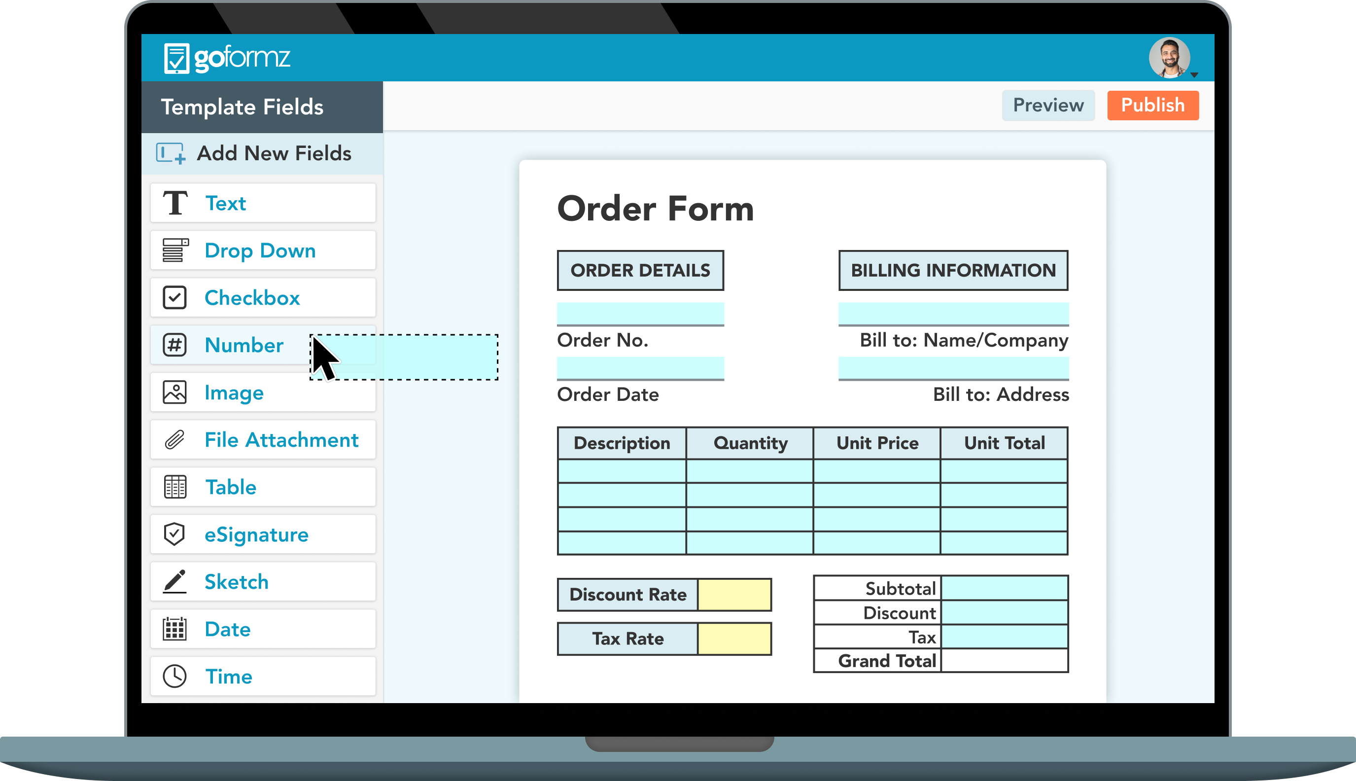 Custom reports with your most relevant form data.